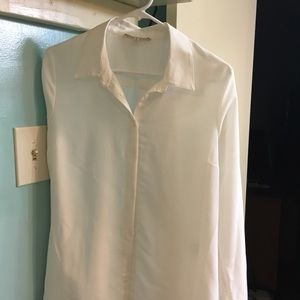 White 41 Hawthorn button down blouse.